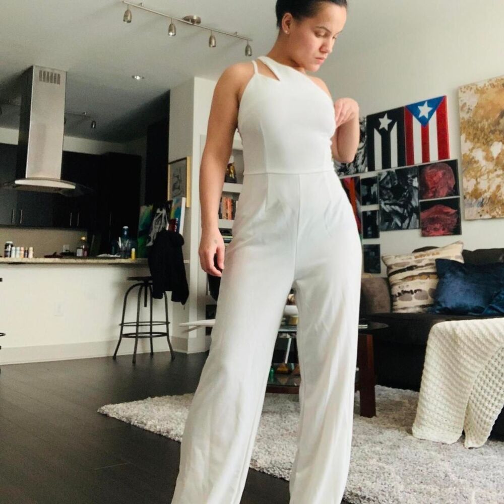 Unbranded Women's White Jumpsuit